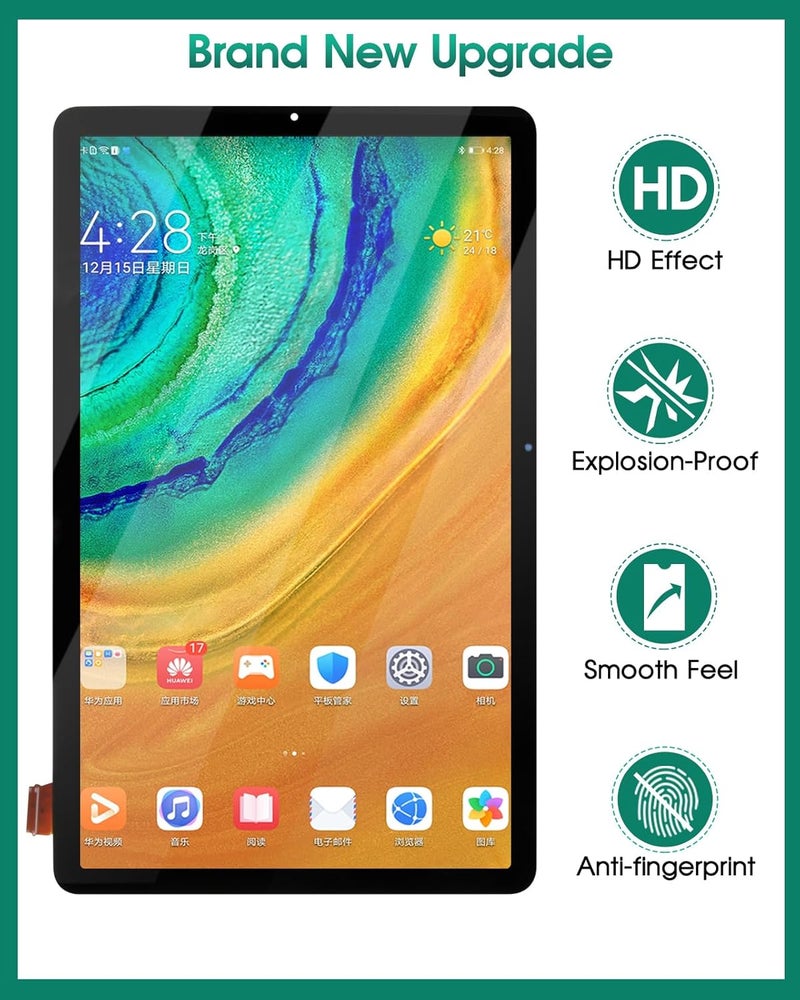 SRJTEK Screen Replacement For Samsung Galaxy Tab S6 Lite 2022 P613 SM-P613 SM-P619 10.4 inch LCD Display Touch Screen Digitizer Glass Assembly Repair Parts - Image 4